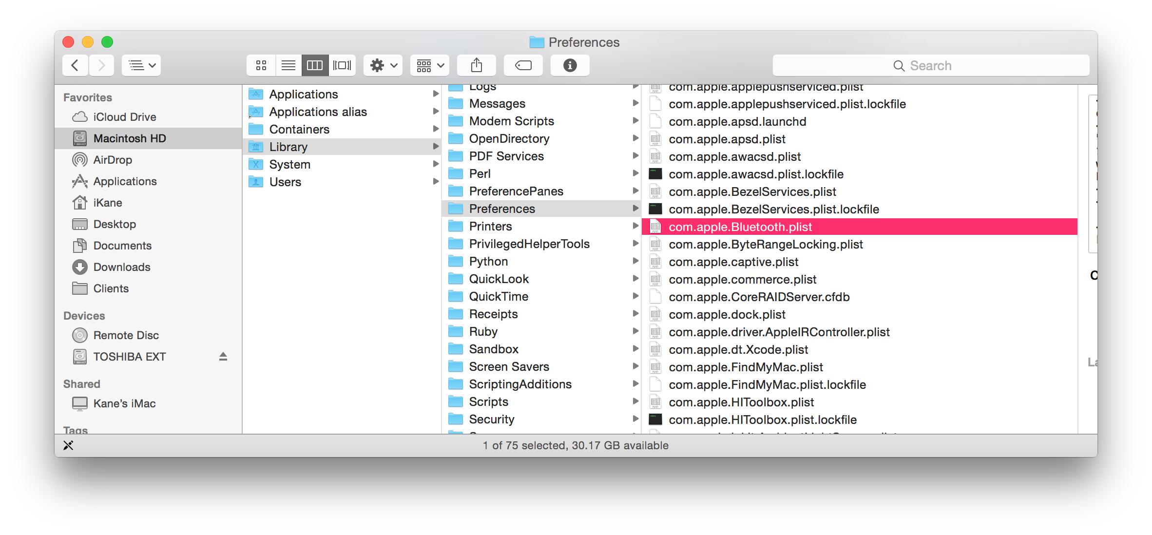 what is a plist file on mac